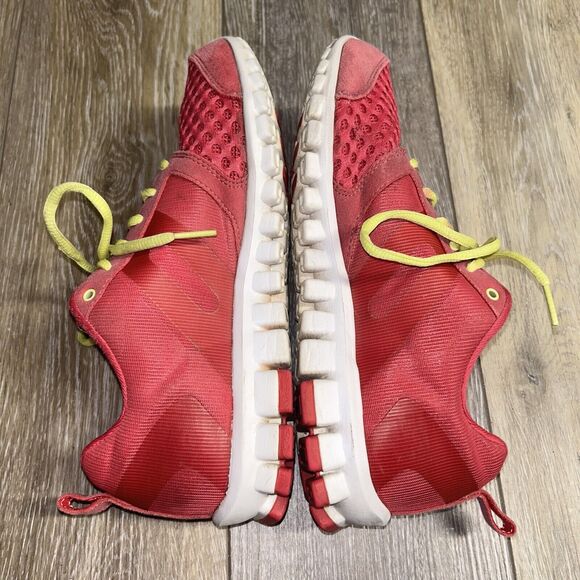 Reebok Womens US Size 7.5 Realflex Scream 2.0 V45149 Pink Yellow Running Shoes - Picture 10 of 12